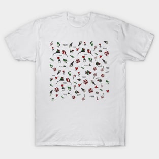 Free Pattern Hand drawn T-Shirt